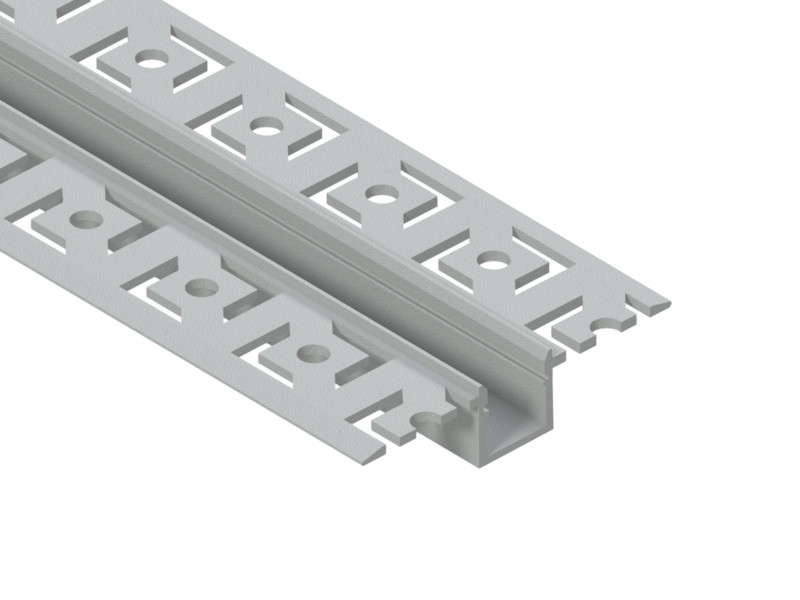 Профиль алюминиевый анодированный LEDUA АЛ-21-4 + рассеиватель для LED ленты для гипсокартона 2 м - фото 2 - id-p2066649400