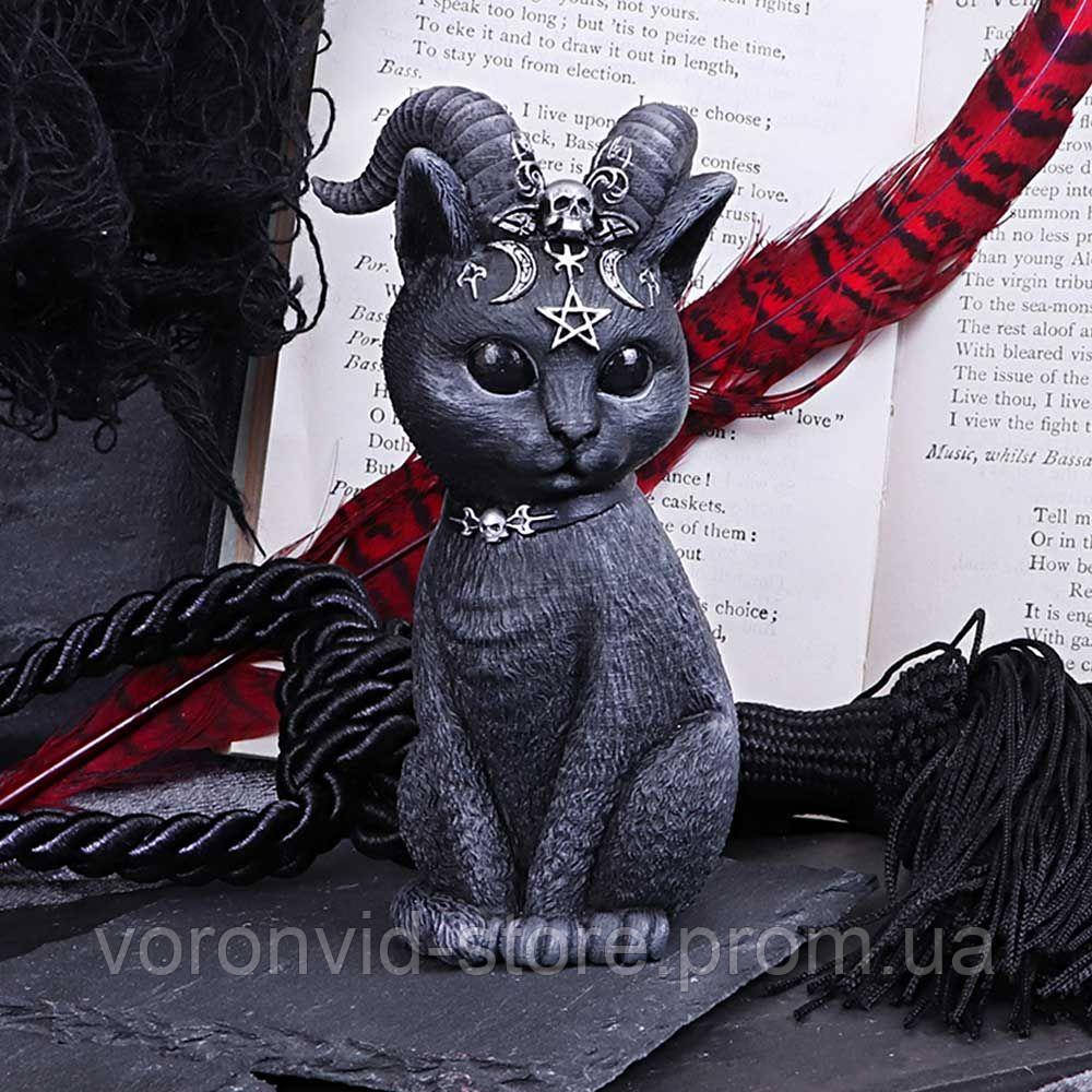Фігура Чорний кіт з рогами