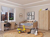 Комплект мебели в детскую комнату Дуб Сонома Бэбирум