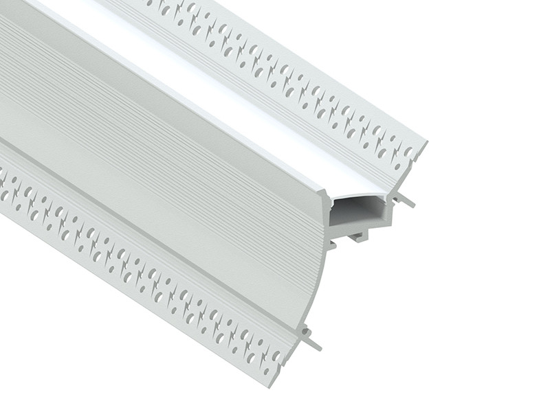 Профиль алюминиевый LEDUA АЛ-45 + рассеиватель для LED ленты 1 м Белый - фото 1 - id-p2066649508