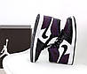 Чоловічі кросівки Nike Air Jordan 1 Purple Black White Найк Аір Джордан 1 високі шкіряні фіолетові демісезон, фото 7