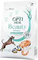 Сухой корм для собак Optimeal Beauty Fitness на основе морепродуктов 1.5 кг