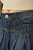 Спідниця джинсова жіноча синього кольору 134081P, фото 4