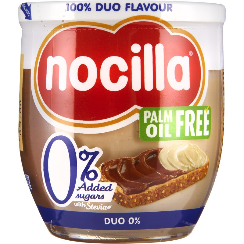 Паста Шоколадно-молочная Nocilla Duo без сахара и без пальмового масла 190 г Испания - фото 1 - id-p2066680191