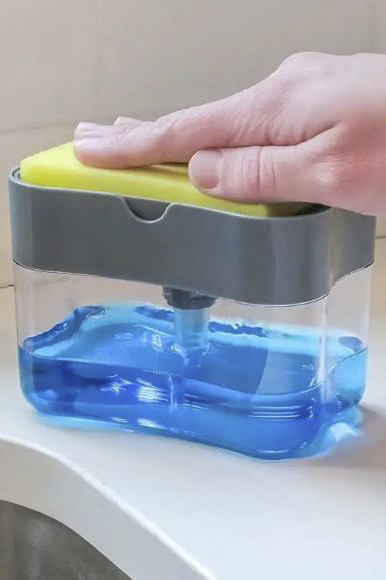 Кухонний дозатор для рідкого мила Solution dispenser 166182P, фото 1