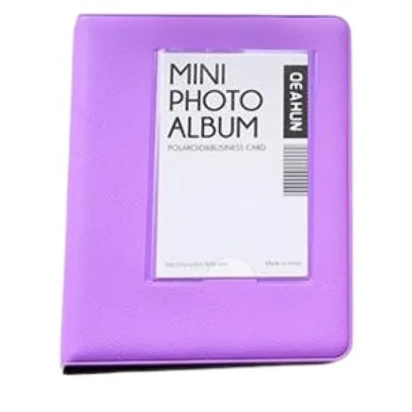 Фотоальбом Infinity Instax Mini Film Baby Memory Book Purple 64шт