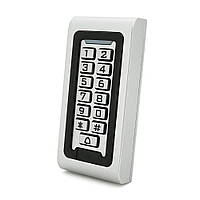 Кодовая клавиатура металлическая со встроенным считывателем Proximity карт A1-ID (120 х 60 х 20)