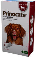 Краплі від бліх і паразитів KRKA Prinocate (Принокат) для собак 10-25 кг 2.5 мл No3 (3838989723156/
