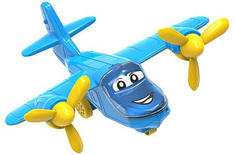 Іграшка «Літак ТехноК» 9628 (6шт) 2 види 23.5х27.8х12.2 см