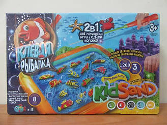 Кінетичний пісок рибалка "KidSand"KRKS-01-01 Danko Toys