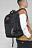Рюкзак чоловічий однотонний чорного кольору 166470P, фото 2