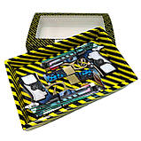 Гумкостріл BERETTAS "HEXAGON" (2 шт.) із STANDOFF 2, дерев'яний іграшковий пістолет, фото 3