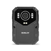Нагрудный видеорегистратор cо встроенным GPS, Boblov B4K1 , mini-USB , угол обзора 140°, 8Мп, акб 3150 мАг,
