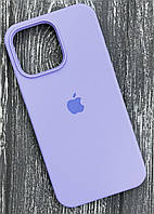 Чехол Silicone Case Full Protective (AA) для Apple iPhone 15 Pro Max Сиреневый/Dasheen