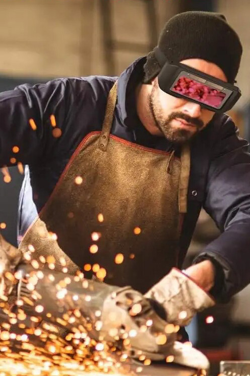 Зварювальні окуляри на сонячних батареях автоматичне затемнення 167549P, фото 1