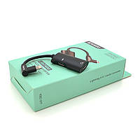 Аудиоконвертор iKAKU KSC-377 MAIQI 4 in 1 audio converter Lightning, Black, Box