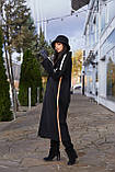 Стильне жіноче класичне 3-х кольорове пальто ПВ-187, фото 6
