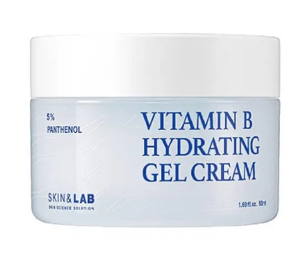 Крем-гель із пантенолом для жирної шкіри Skin&Lab Vitamin B Hydrating Gel Cream 50 мл