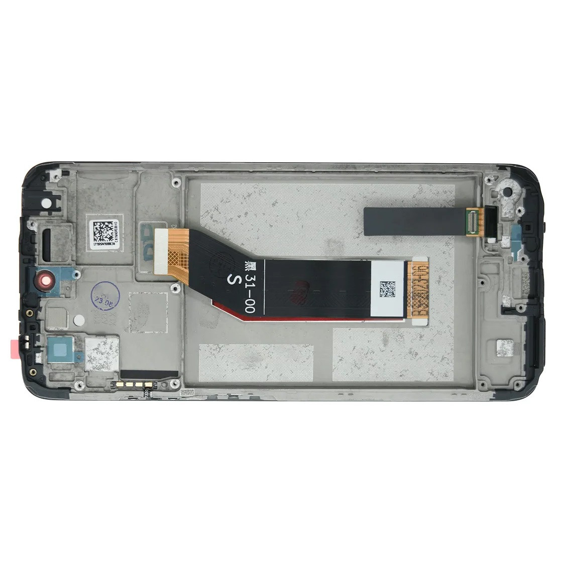 Дисплей Xiaomi Redmi 10 2022 модуль в зборі з тачскріном і рамкою, сірий