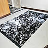 Чорний килим із бахромою 200*300 см REFORM CARPET IMAJ 1902, у вітальню, у спальню, на кухню. Туреччина, фото 8
