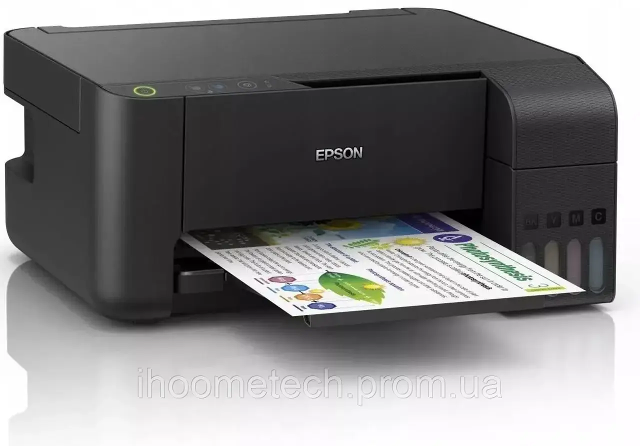 Багатофункціональний пристрій Epson ecotank L3210 Кольоровий принтер (Принтери, сканери, мфу)