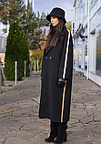 Стильне жіноче класичне 3-х кольорове пальто ПВ-187, фото 3