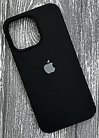 Чехол Silicone Case Full Protective (AA) для Apple iPhone 15 Pro Max Черный/Black