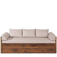 Ліжко розсувне JLOZ_80/160+матрас+подушки Монтана (Індіана) (BRW/БРВ Україна) 790/1540х20х600 мм