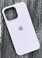 Чехол Silicone Case Full Protective (AA) для Apple iPhone 15 Pro Сиреневый/Lilac