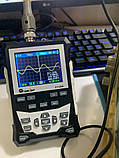 Портативний одноканальний осцилограф TOOLTOP ET120M (MDS-120M або DSO120M) 120МГц + генератор, фото 8