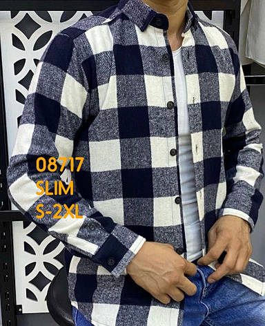 Кашемірова сорочка в клітку ATZ, фото 1