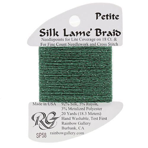 Нитки SILK LAME Braid Petite Rainbow Gallery SP58
