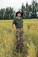 Женские тактические штаны рип-стоп мультикам полевые водонепроницаемые военные брюки Patriot lady 48