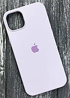 Чехол Silicone Case Full Protective (AA) для Apple iPhone 15 Plus Сиреневый/Lilac