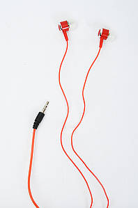 Навушники провідні червоні 2.5mm 136399P