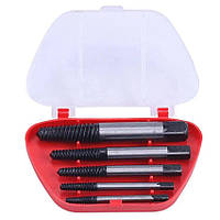 Набір свердлів для викручування зірваних болтів 5 шт (3-18 мм)