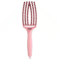 Olivia Garden Fingerbrush Boar & Nilon Medium Love Pink Щетка для волос