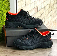 Чоловічі кросівки чорно-оранжевого кольору Merrell Ice Cap Moc (термо)