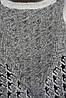 Кардиган жіночий з ангори біло-чорного кольору розмір 42-46 168436P, фото 5