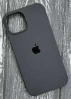 Чехол Silicone Case Full Protective (AA) для Apple iPhone 15 Серый/Dark Grey