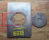 Плита чавунна 320х480 мм печі, грубу, барбекю, мангал, котел, фото 2