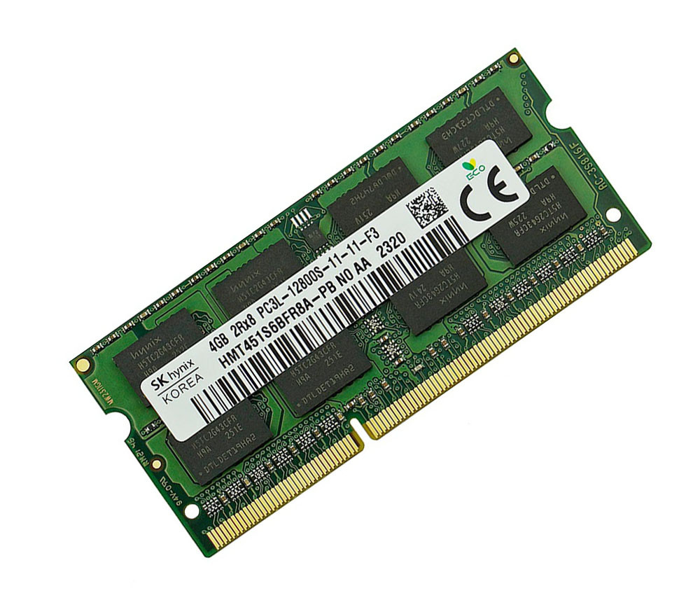 Пам'ять ДДР3 1.35 4Гб 1600 МГц SK hynix оперативная память для ноутбука HMT451S6BFR8A-PB
