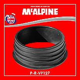 Редукція гумова каналізаційна 127х110 мм чорна P-R-VP127 McAlpine, фото 3