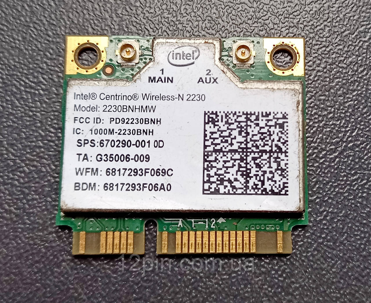 WI-FI модуль 2230BNHMW 670290-001 для HP б.у. оригінал, фото 1