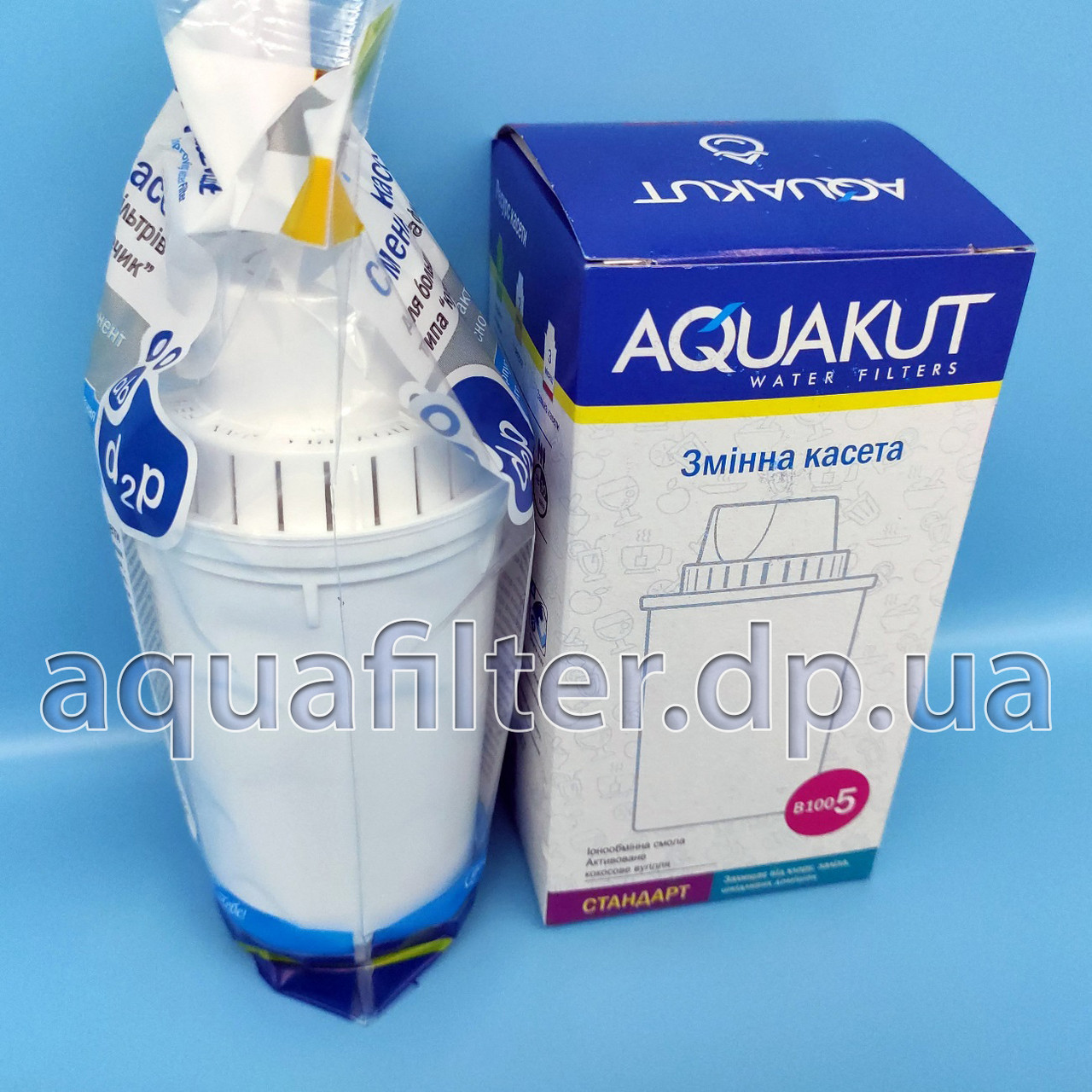 Сменный картридж AquaKut B100-5 Стандарт для АКВАФОР 3 шт. - фото 8 - id-p130317855