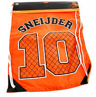 Спортивный рюкзак котомка KNVB Gymbag Sneijder Nr 10 Оранжевый (M21470003)