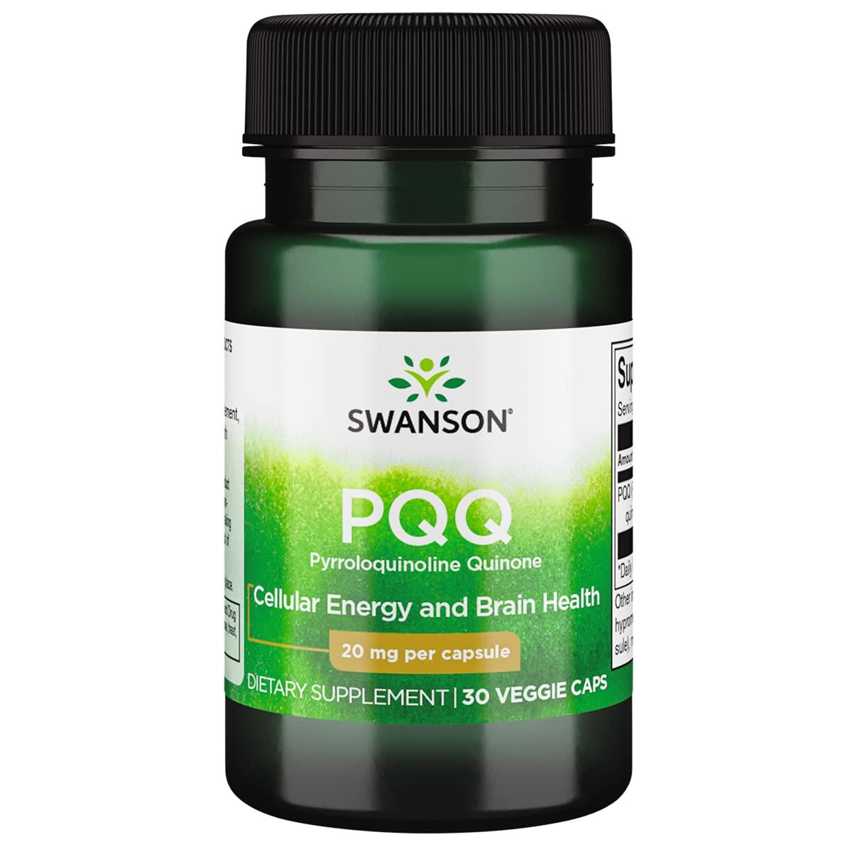 PQQ, Pyrroloquinoline Quinone, Cellular Energy and Brain, 20 mg, 30 Veggie Caps, фото 1