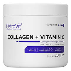 Колаген Collagen + Vitamin C 200 g (Black currant)