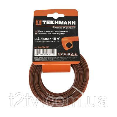 Жилка косильна Tekhmann "DUAL Flower-Twist" 2,7 мм x 15 м (T.40927015)