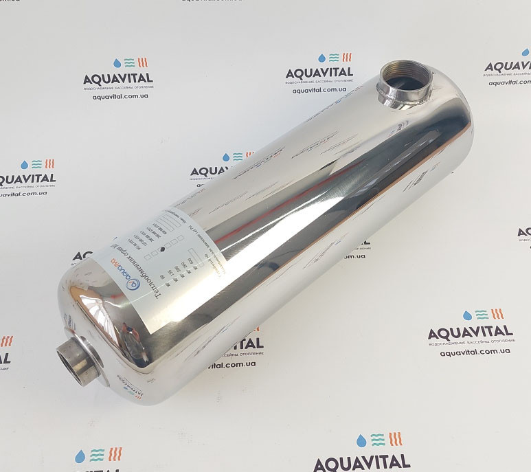 Трубчастий теплообмінник Aquaviva MF–200 / 60 кВт / нержавіюча сталь 304L